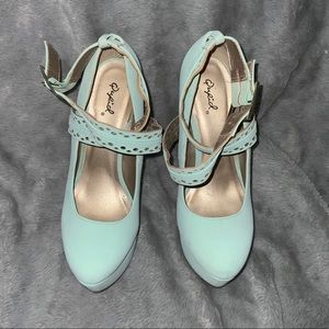 Mint Stilettos heels